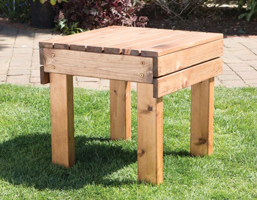 Charles Taylor Trading Garden Drinks Table Boxed Free Standing - FSC Wood - Uncategorized Garden Storage