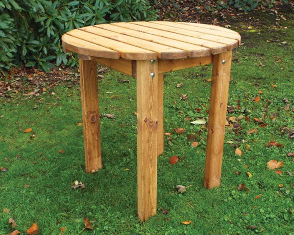Charles Taylor Trading Circular BBQ Garden Table FSC Wood - Uncategorized Garden Table