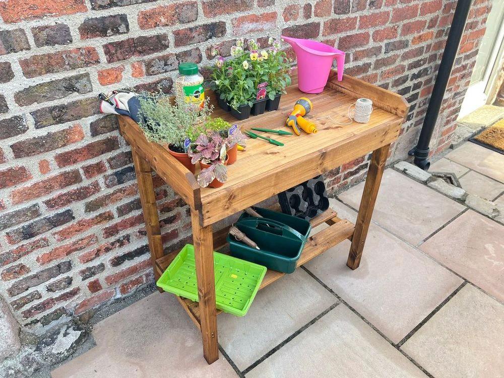 Davenport Utility Garden Table by Charles Taylor Trading