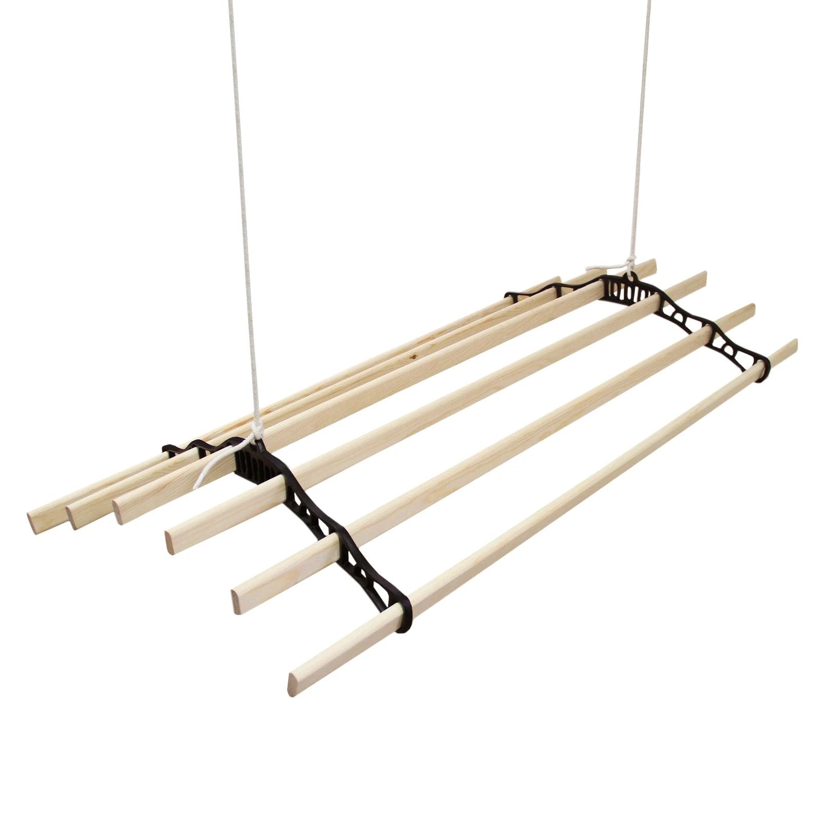 Clothing Airer Ceiling Pulley - Black - 2m by Monster Shop