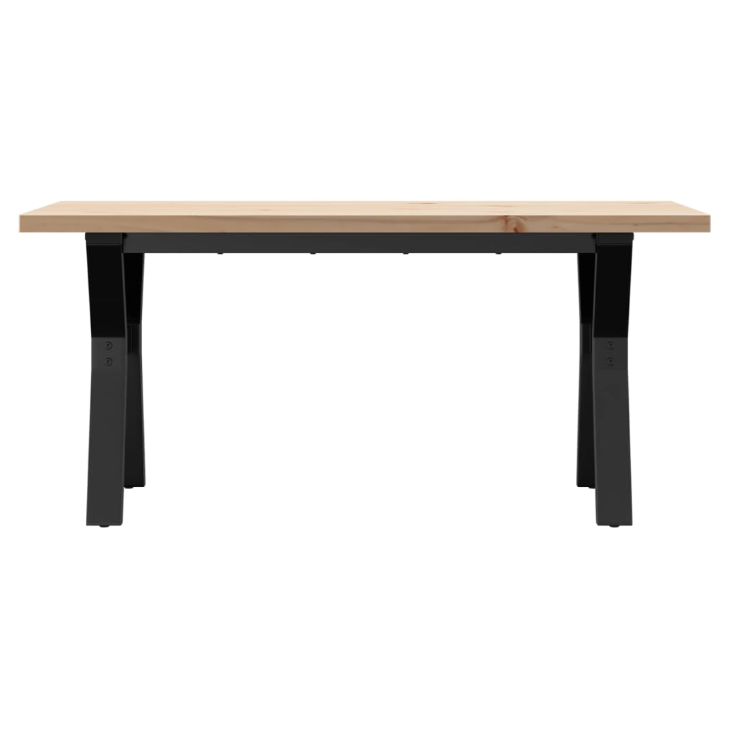 VidaXL Y-Frame Table 100x50x45.5 Pine Living Room by vidaXL