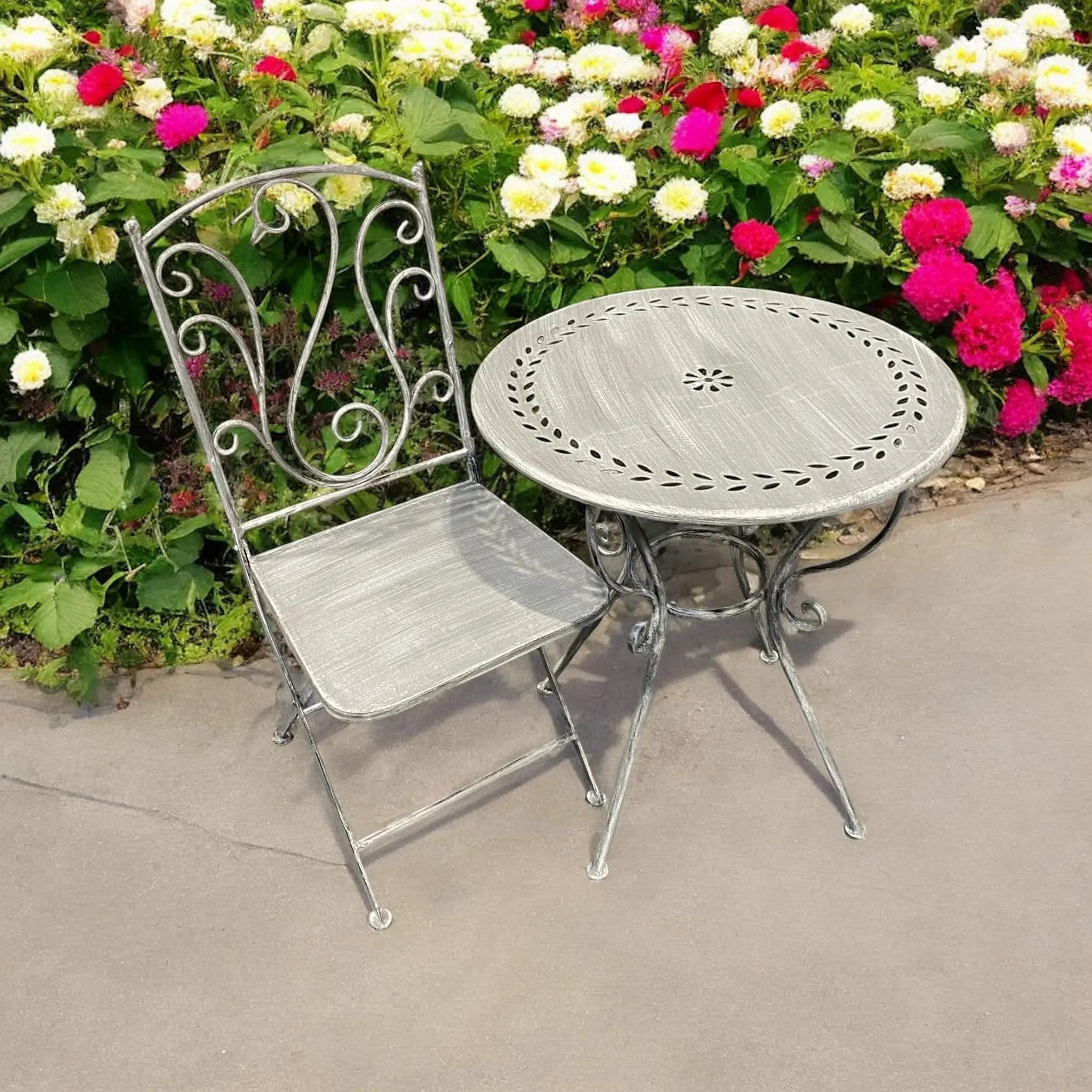 MSL METAL BISTRO SET - Bistro Sets
