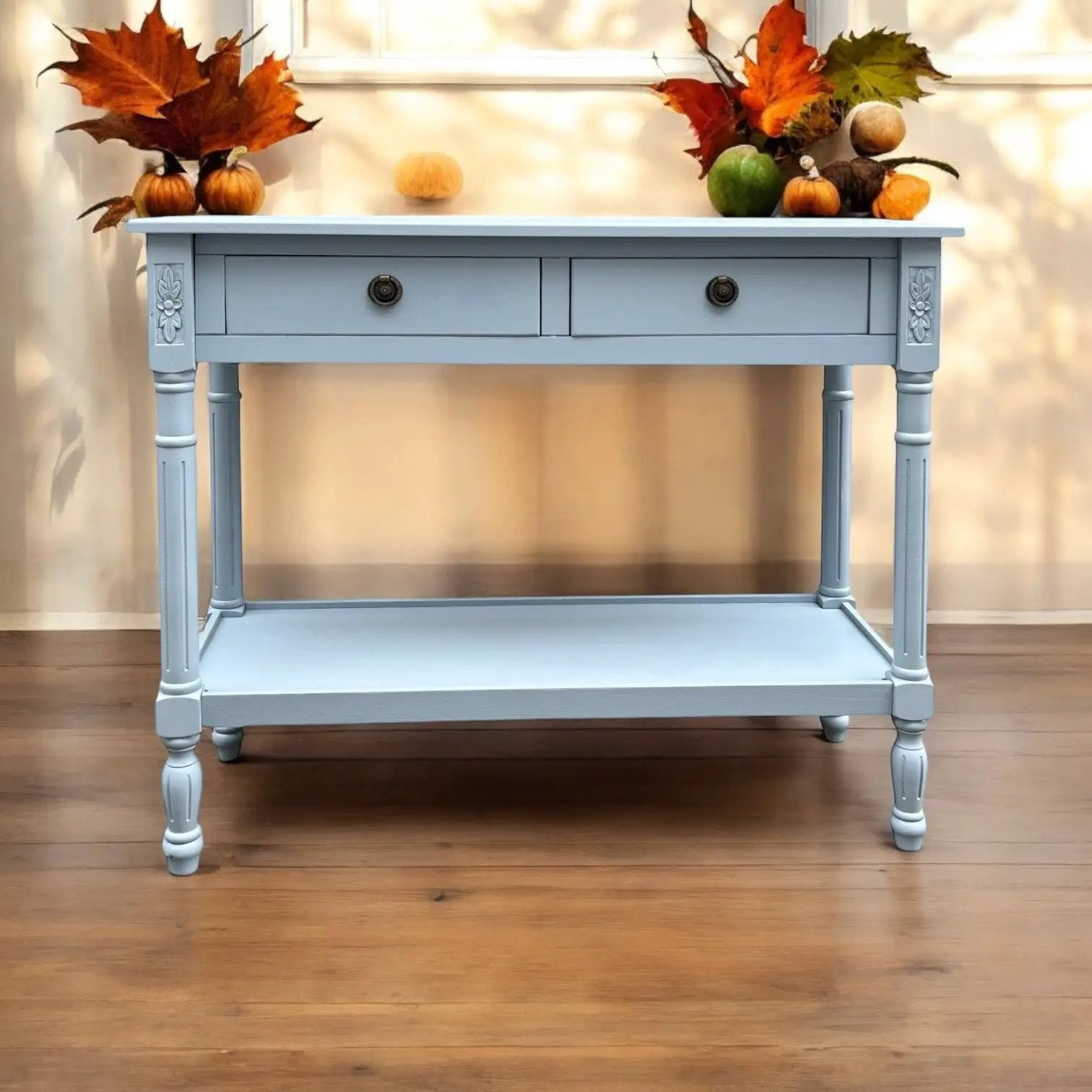 MSL 90CM 2 DRAWER SIDE TABLE - Bedside Table