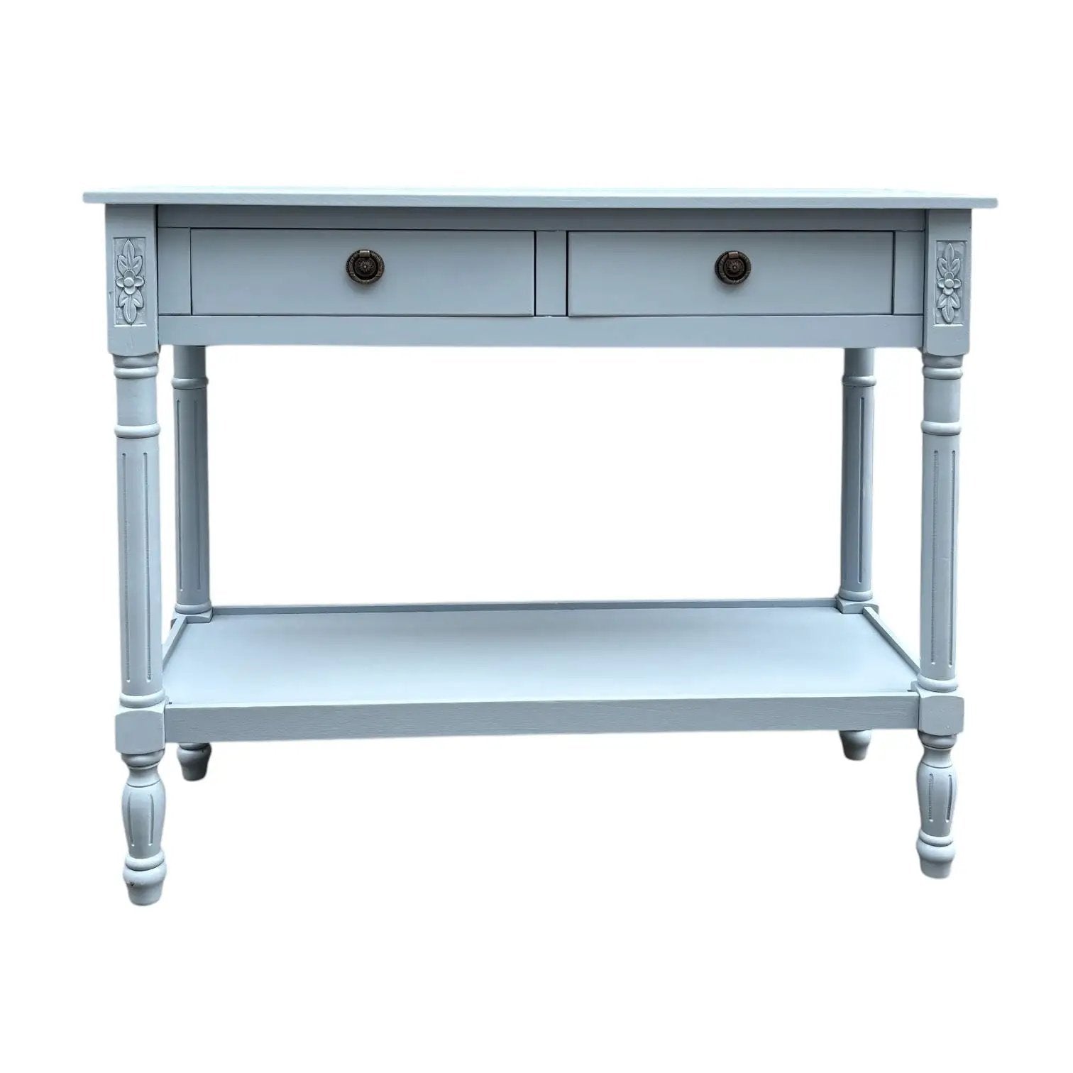MSL 90CM 2 DRAWER SIDE TABLE - Bedside Table