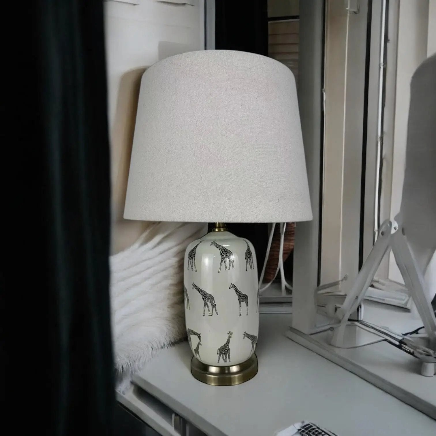 MSL 41CM LAMP AND SHADE - Lamp