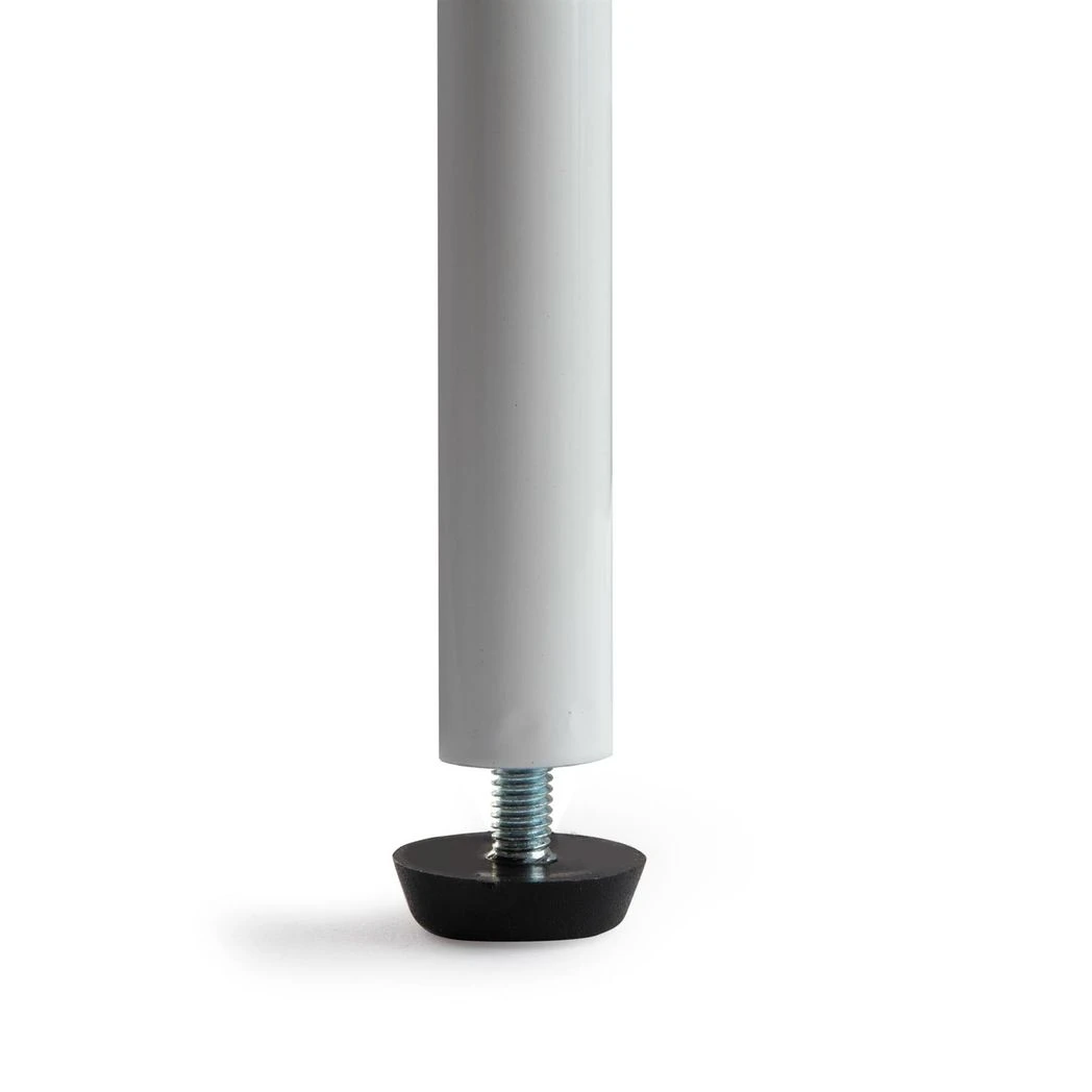 House of Home Premium Clothes Rail Two Tier White Powder Coating - Wardrobe