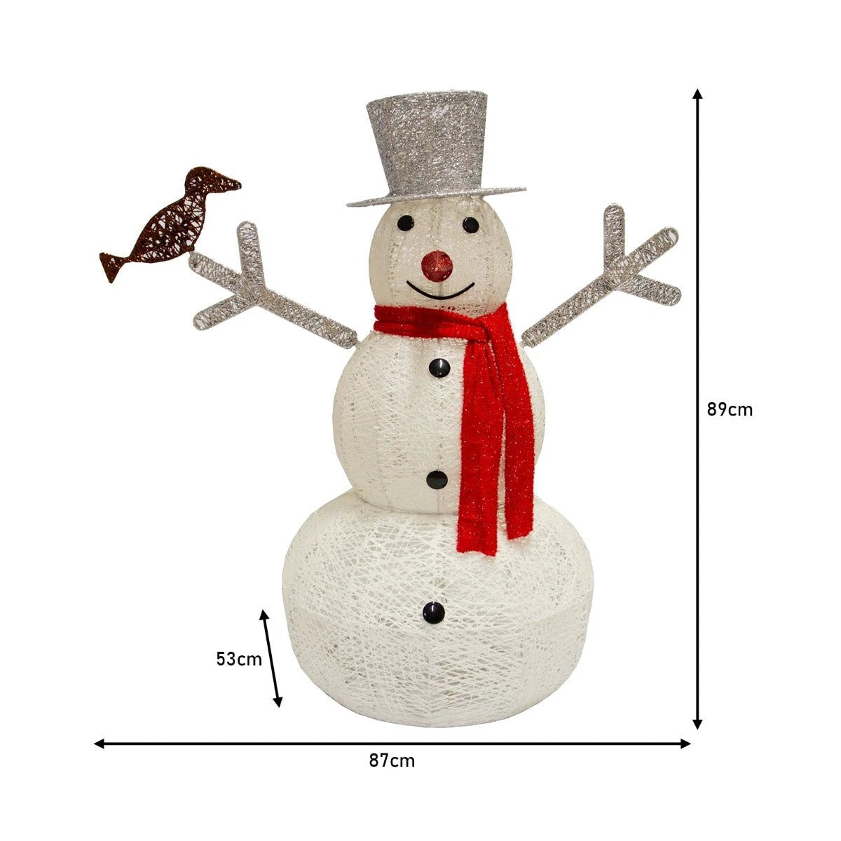 Light-Up Snowman by Monster Shop