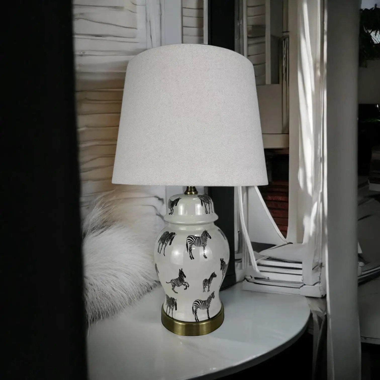 MSL 41CM LAMP AND SHADE - Lamp