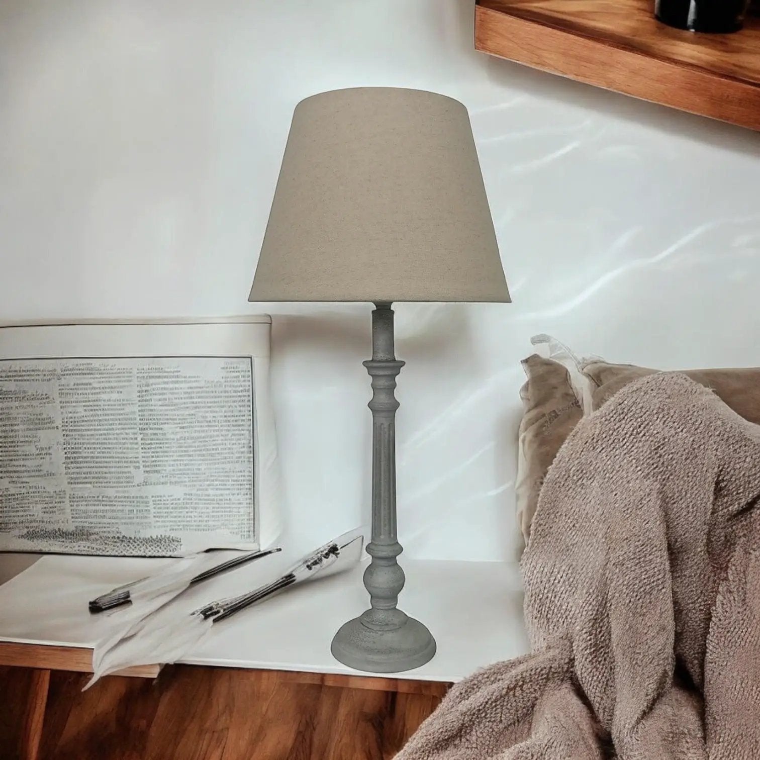 MSL 54CM LAMP AND SHADE - Lamp