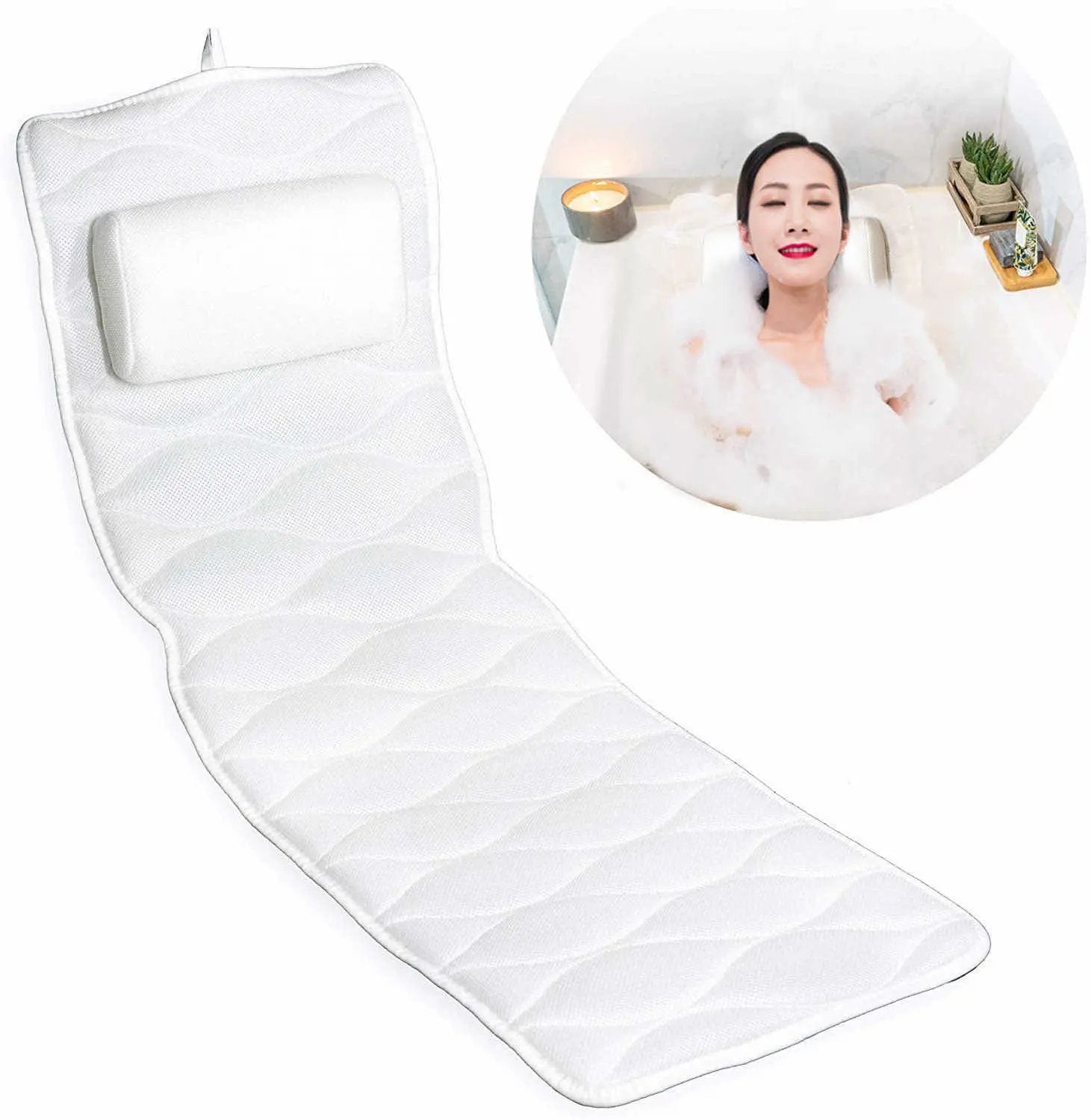 Avilo Full Length Body Bath Pillow - Cushions