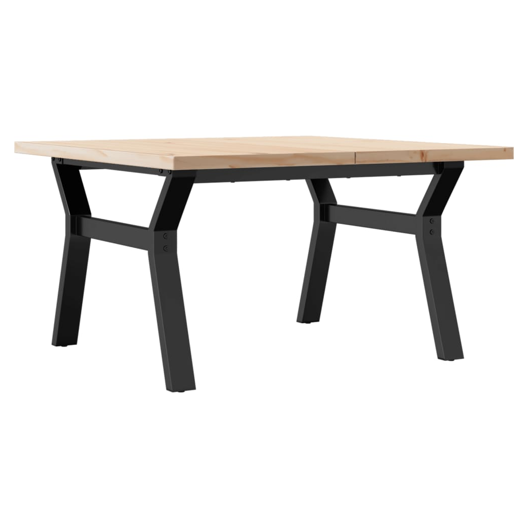 vidaXL vidaXL Coffee Table Y-Frame 80x80x45.5 Cast Iron - Coffee Table