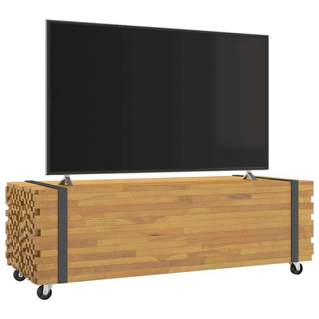 vidaXL VidaXL Coffee Table 110x45x35 cm Solid Teak Wood for Living Room and Entertainment Area - Coffee Table
