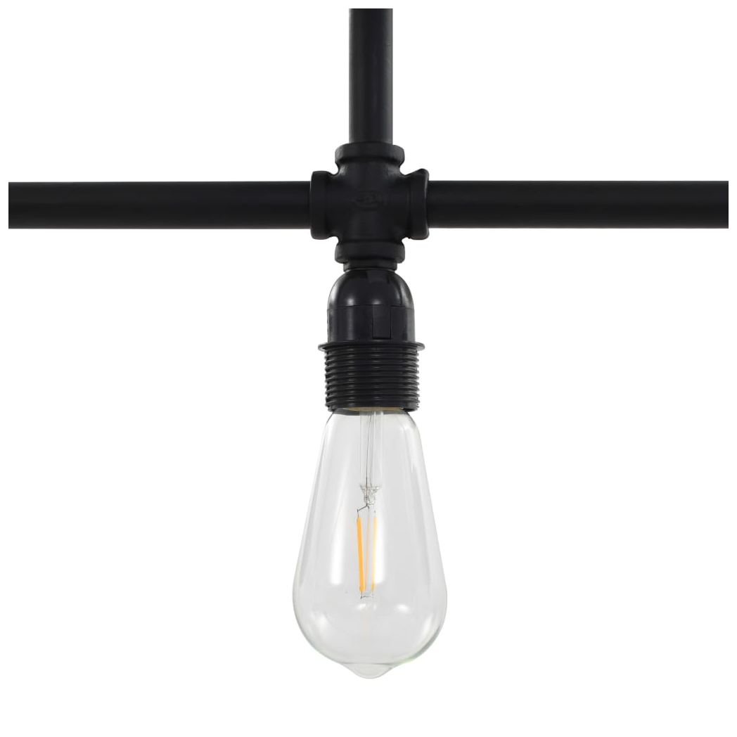 vidaXL Ceiling Lamp 3 Light E27 Steampunk Home by vidaXL