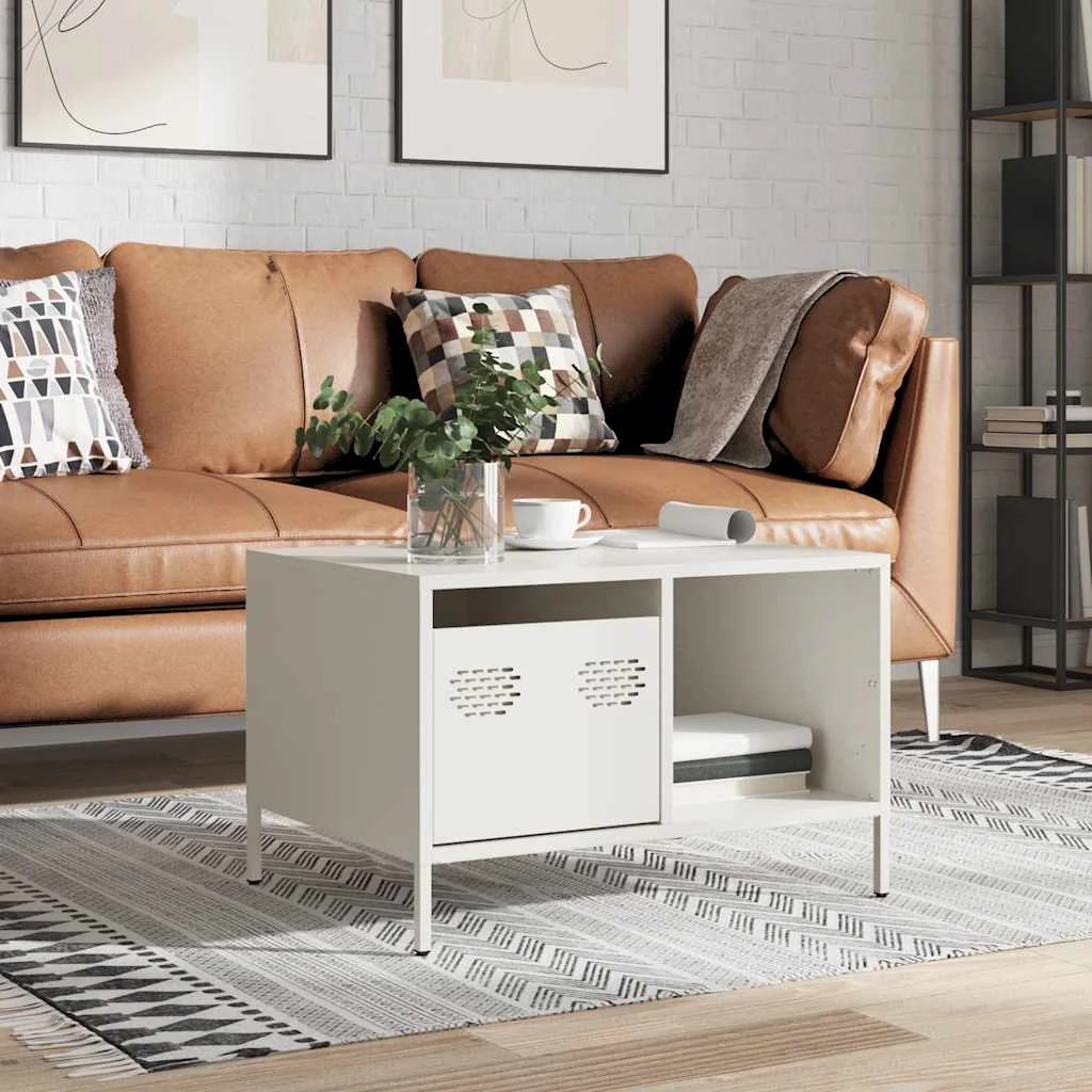 vidaXL VidaXL CoffeeTable 68.5x50x43.5 Cold Rolled Steel - Coffee Table