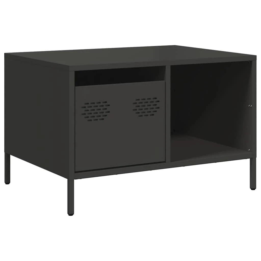 VidaXL Coffee Table 68.5x50x43.5 cm Cold Rolled Steel Industrial Living Room Decor by vidaXL