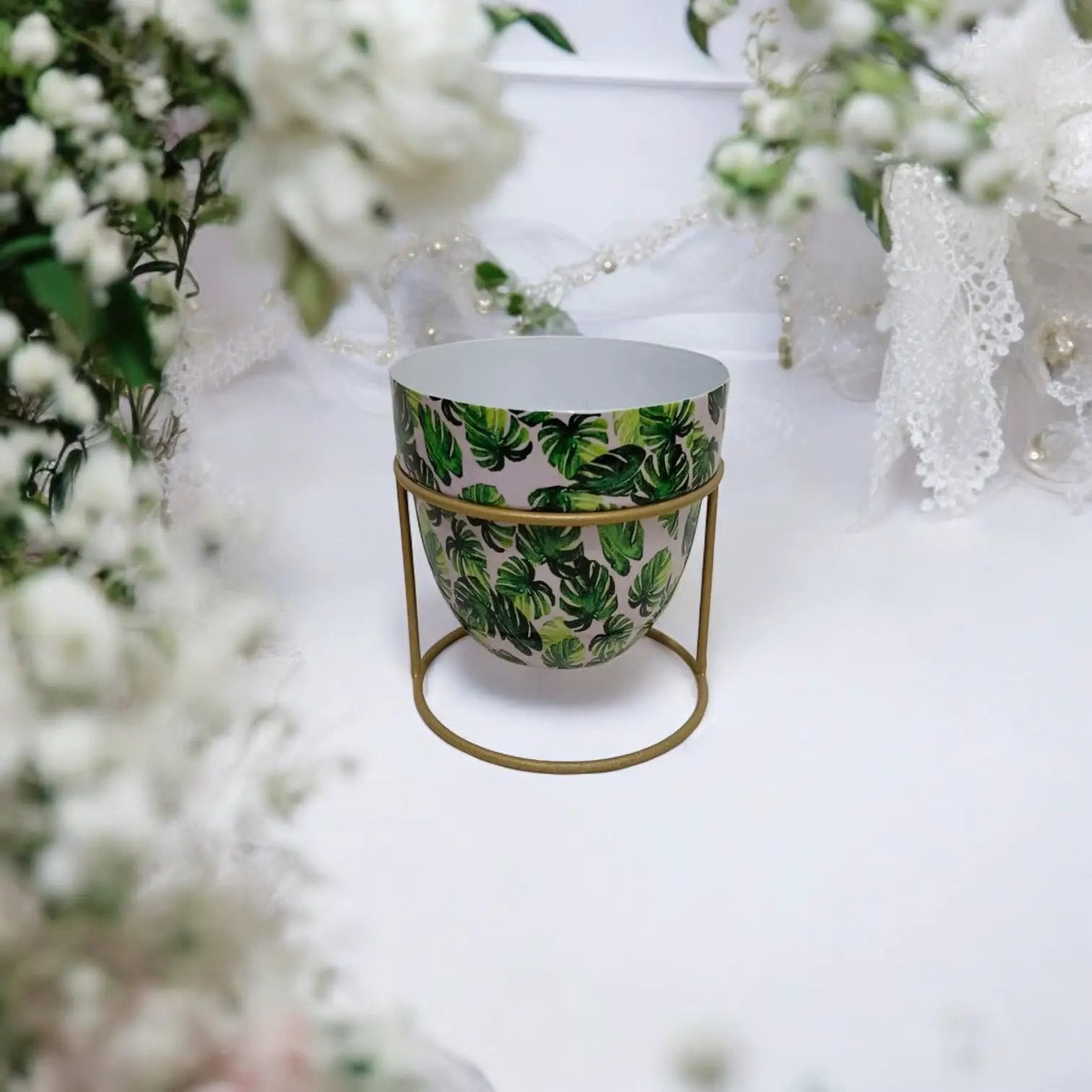 MSL 13CM PLANTER ON STAND - Planters