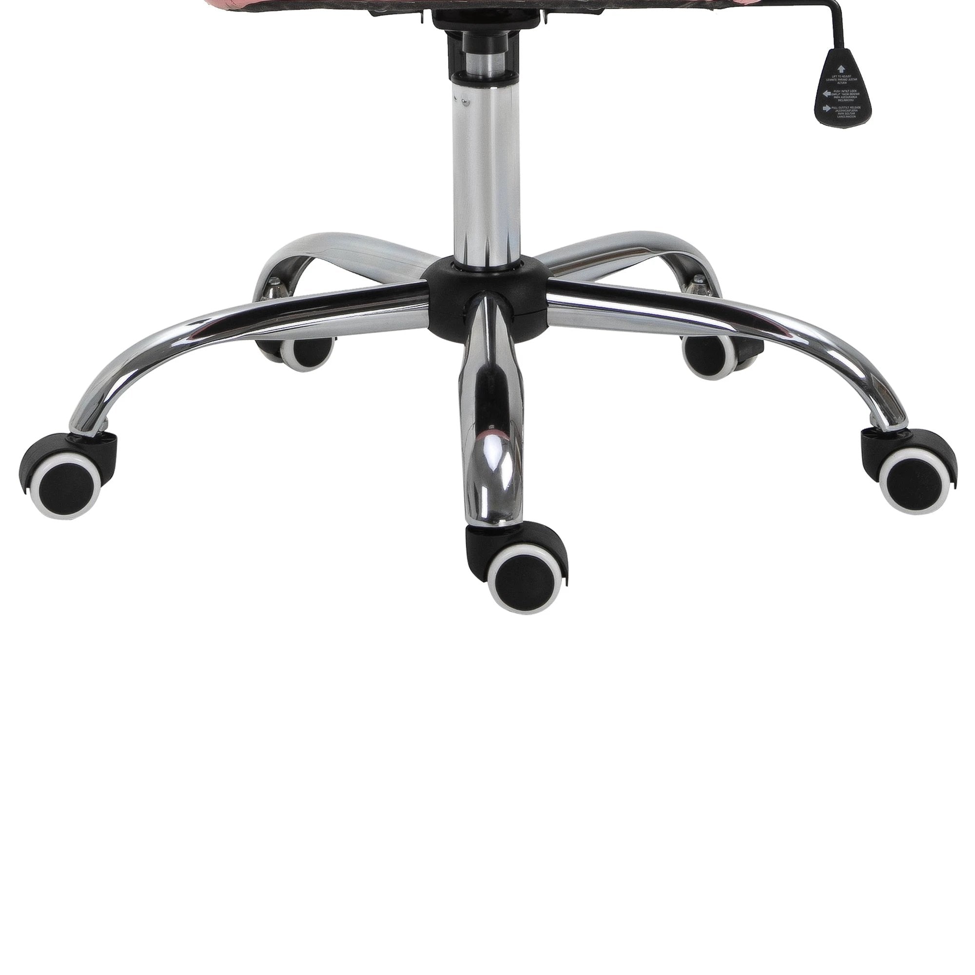 Vinsetto Vinsetto Office Chair PU Diamante Padded Ergonomic 360° Swivel - Office Chair