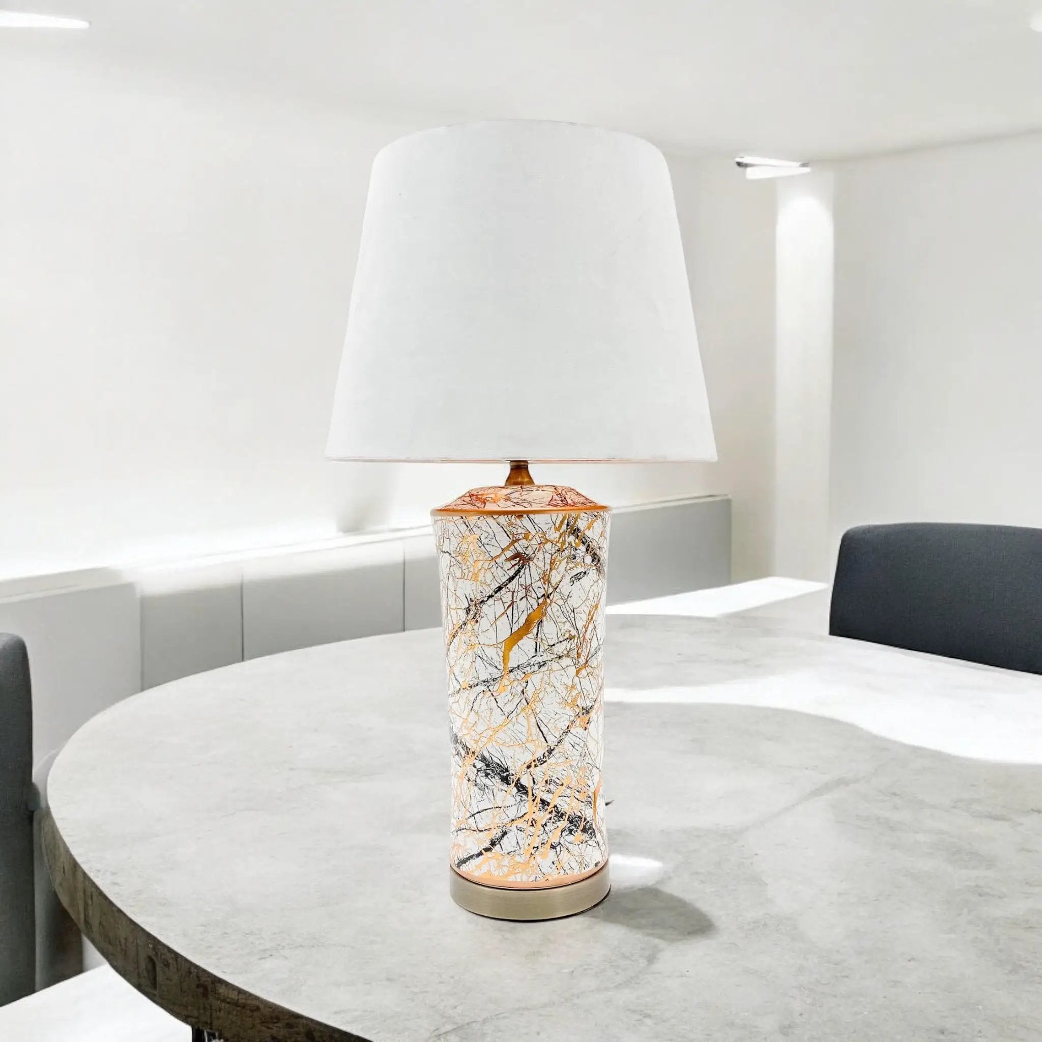 MSL 51CM CERAMIC TABLE LAMP - Lamp