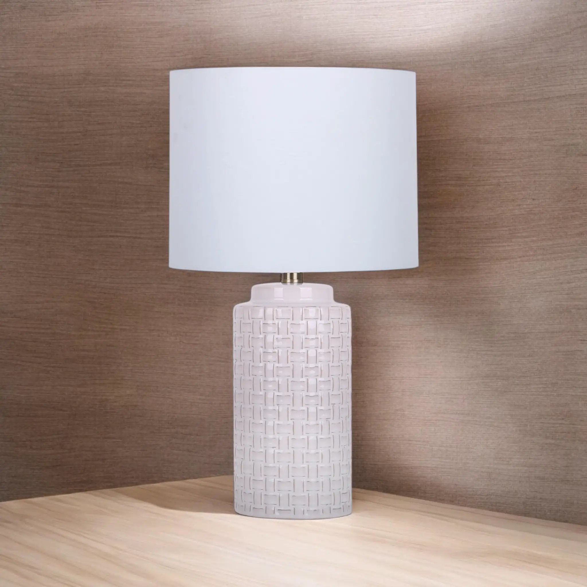 MSL 43CM LAMP AND SHADE - Lamp