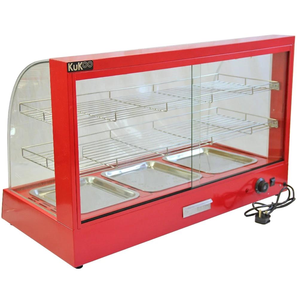 KuKoo 90cm Wide Glass Food Warmer by Monster Shop