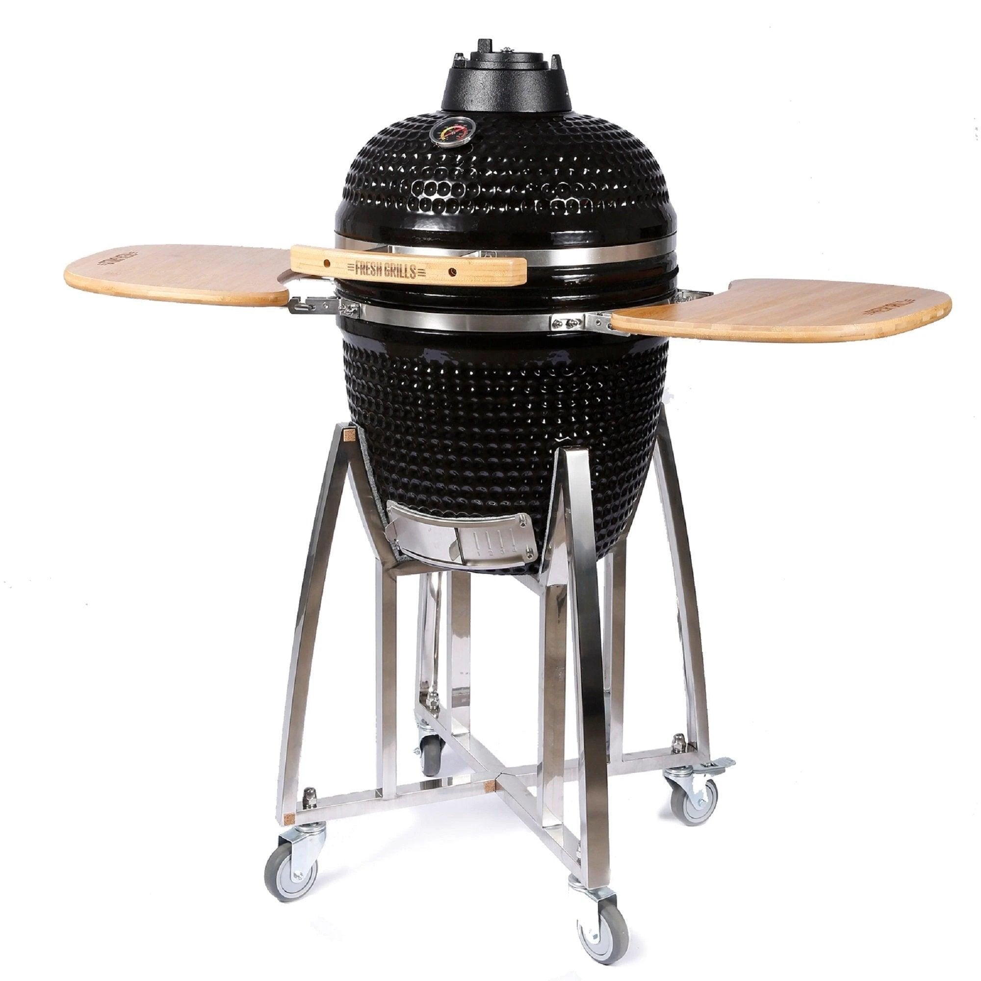 Fresh Grills Kamado Charcoal BBQ Grill 18" - Maxi by Monster Shop