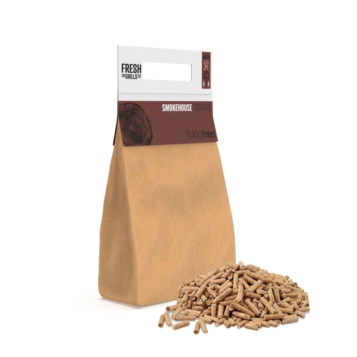 Fresh Grills Wood Pellets for BBQ Grill, Wood Fired Pizza Oven, Kamado and Outdoor Smokers by Monster Shop