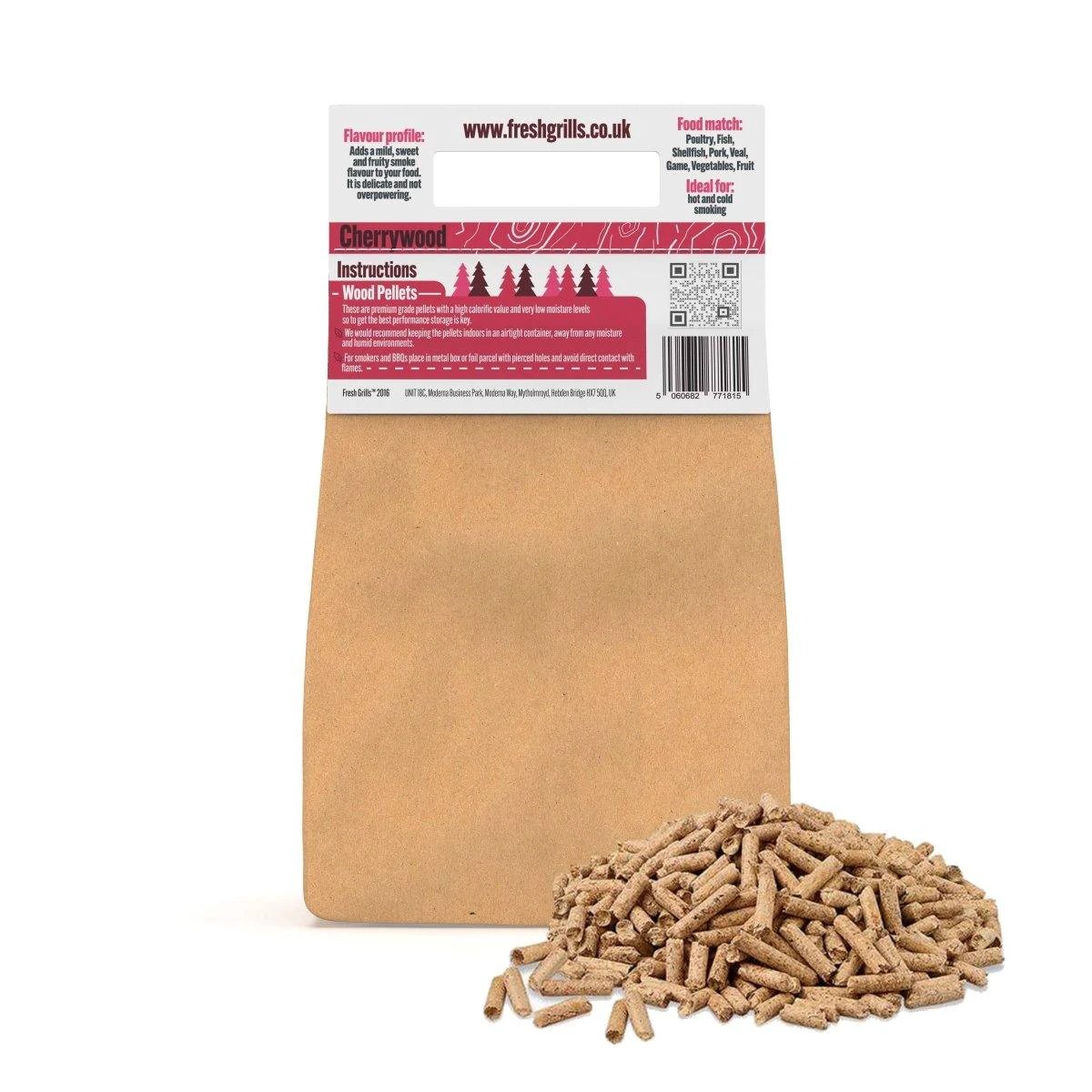 Monster Shop Fresh Grills Wood Pellets for BBQ Grill, Wood Fired Pizza Oven, Kamado and Outdoor Smokers -