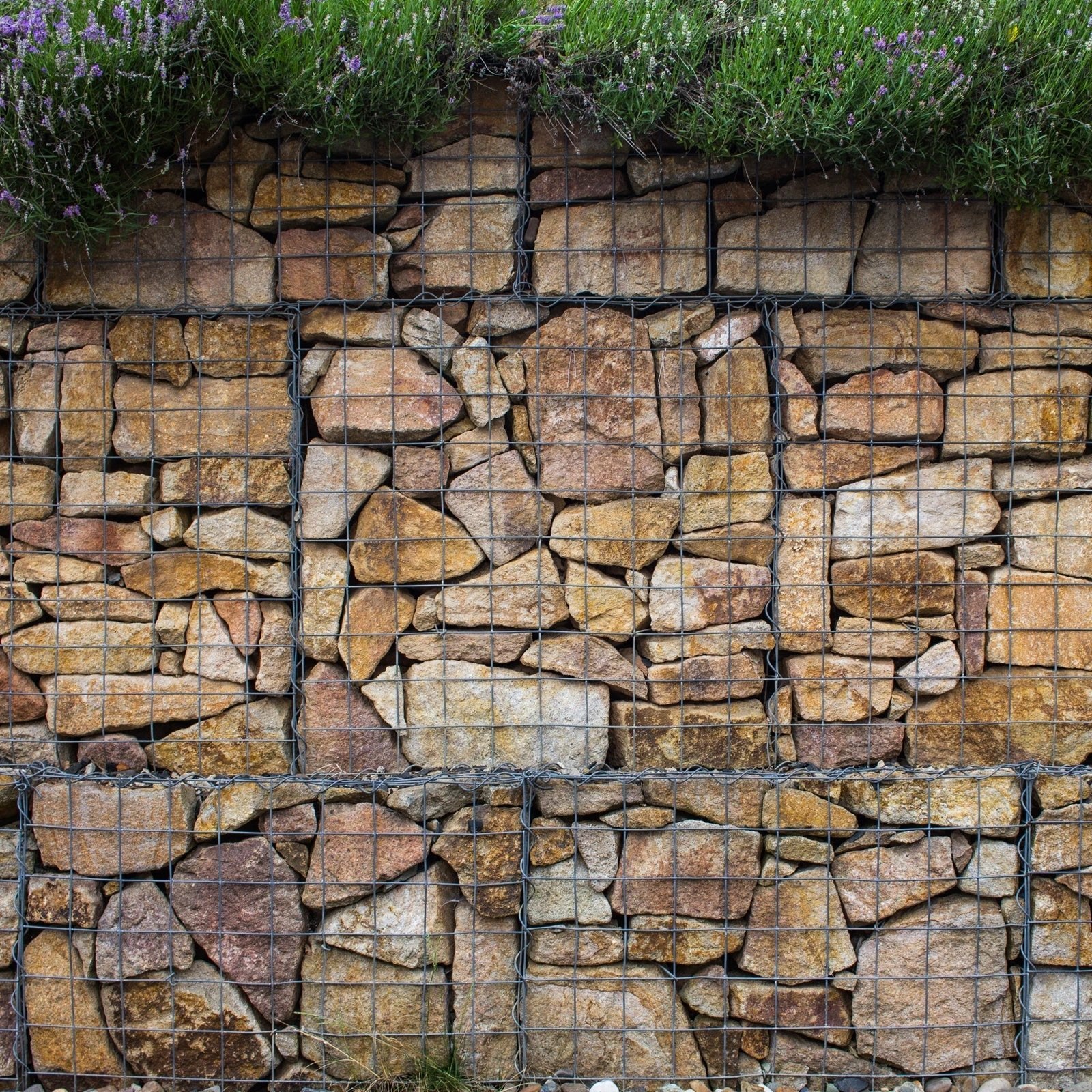 Monster Shop Gabion Baskets 100 x 80 x 30cm / 2 Pack -