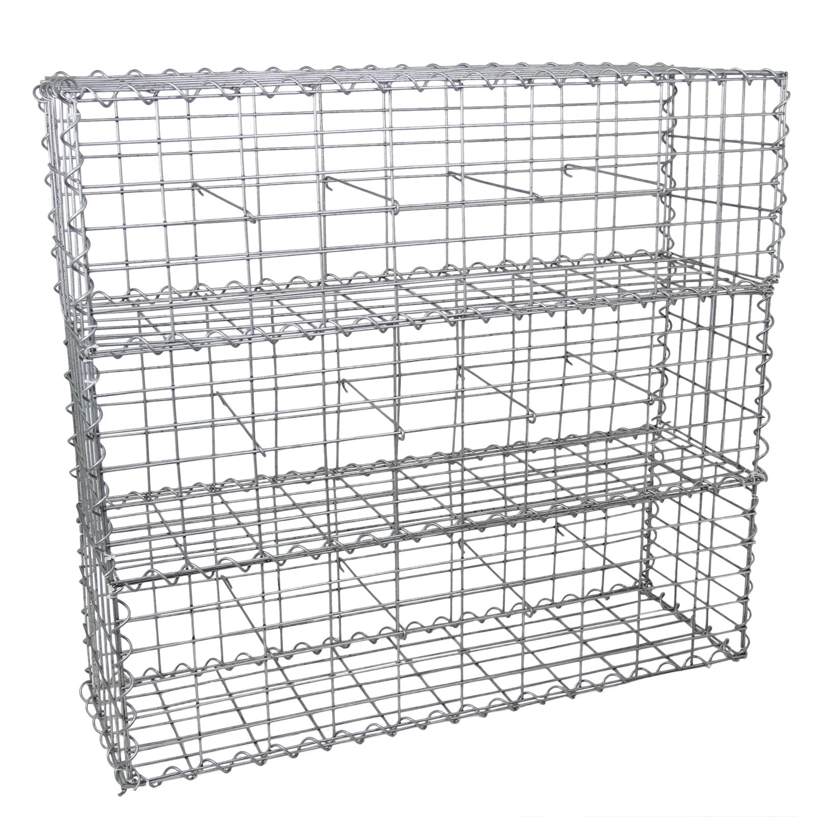 Monster Shop Gabion Baskets 100 x 30 x 30cm / 6 Pack -