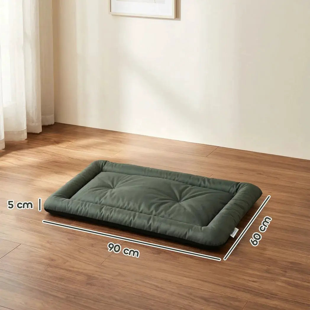 PawHut Waterproof Dog Bed, Foldable Pet Bed with Anti-Slip Bottom, Machine Washable for Small Puppies and Cats, 90 x 60 x 5 cm - from PawHut