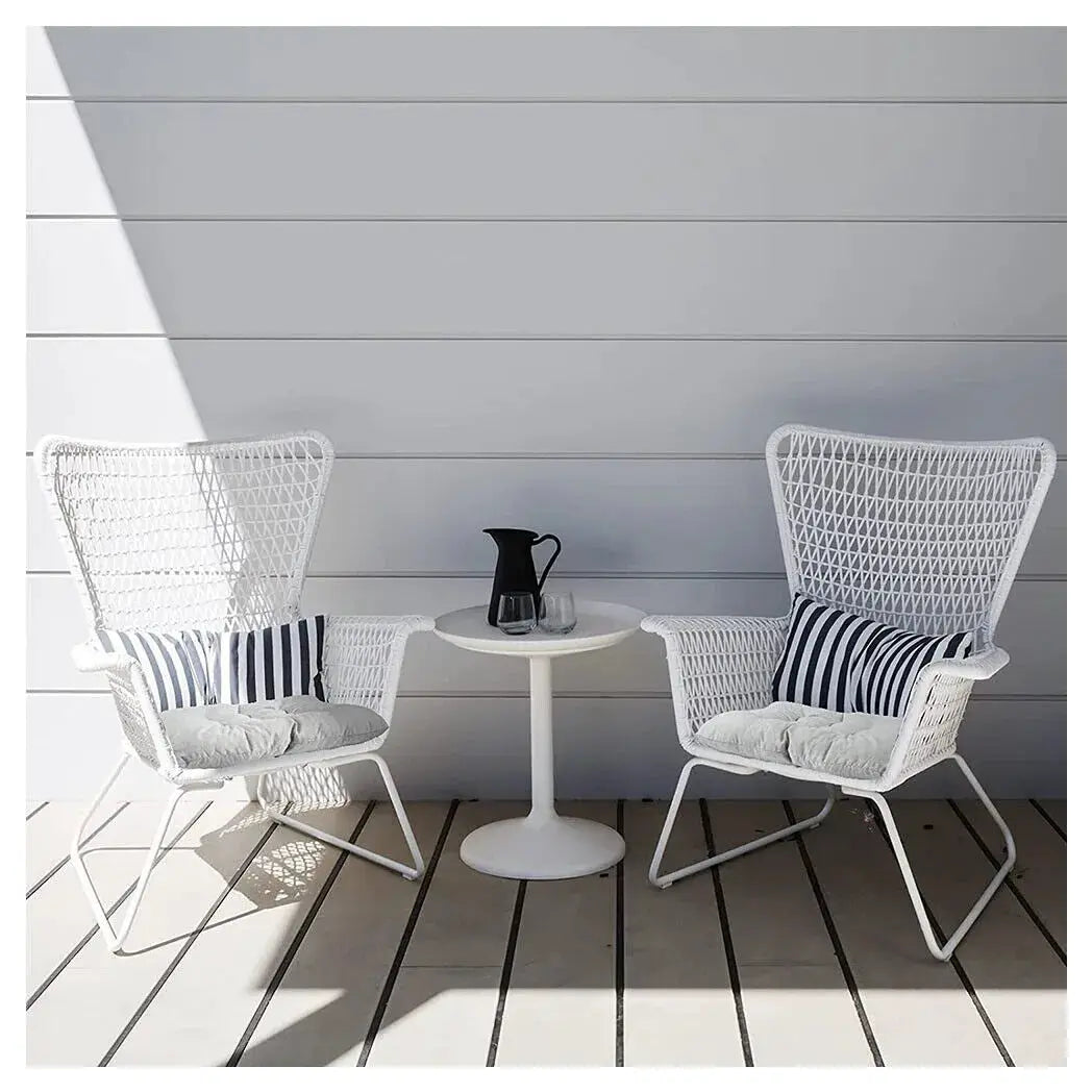 4 Pack Seat Pad Dining Room Garden Kitchen Chair Seat Cushions Tie On Plain UK-grey - from N/A