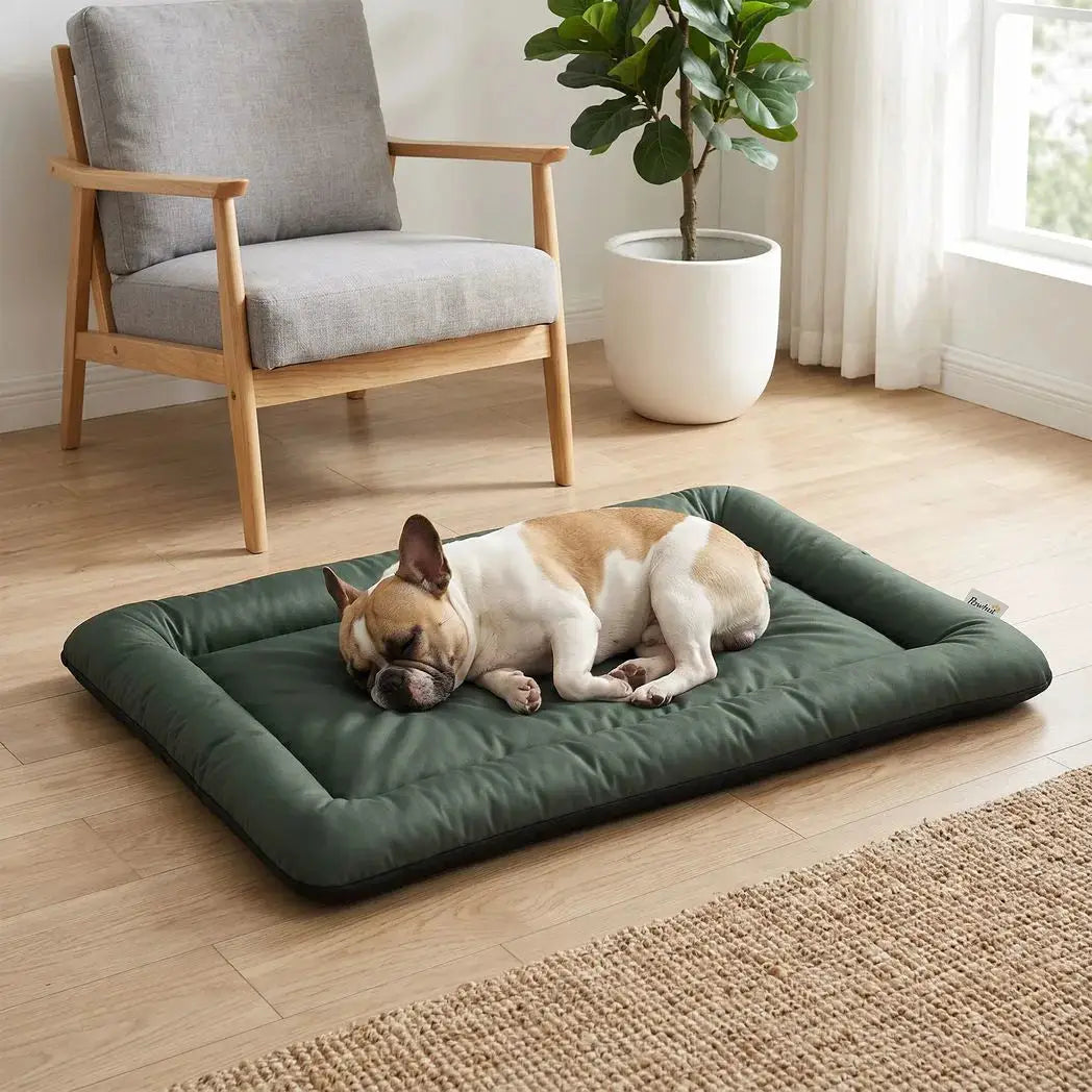 PawHut Waterproof Dog Bed, Foldable Pet Bed with Anti-Slip Bottom, Machine Washable for Small Puppies and Cats, 90 x 60 x 5 cm - from PawHut