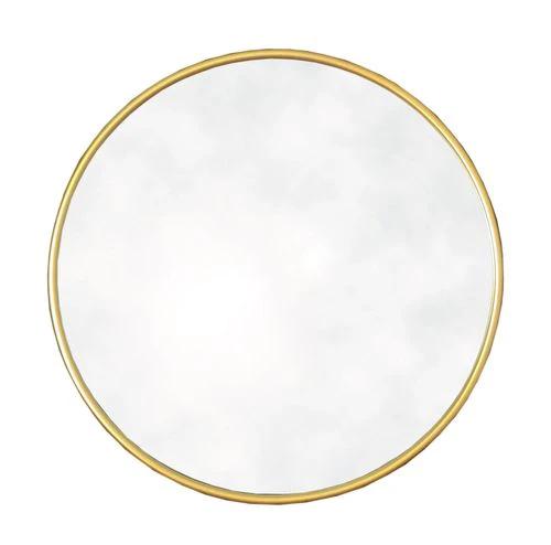 Round Gold Mirror Home Decor by gekofaire