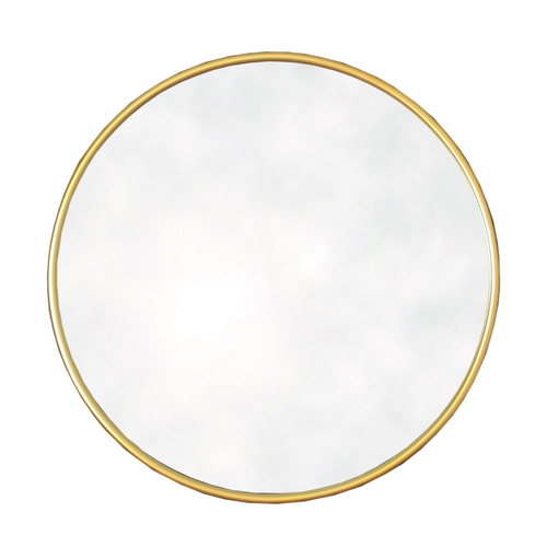 Round Gold Mirror Home Decor by gekofaire