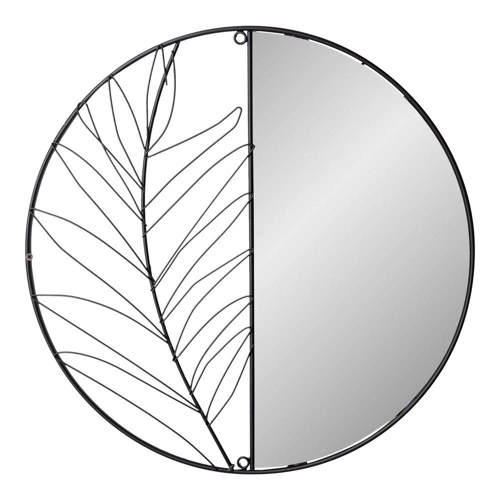 gekofaire Synergy Metal Wall Leaf Mirror 50cm - Mirror