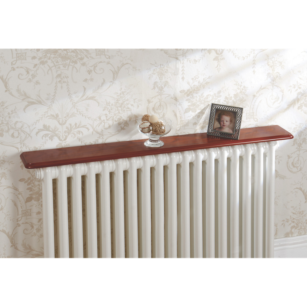 Greenhurst Easy Fit Radiator Shelf Cover 115.5cm Oak Finish Home - Uncategorized Radiator