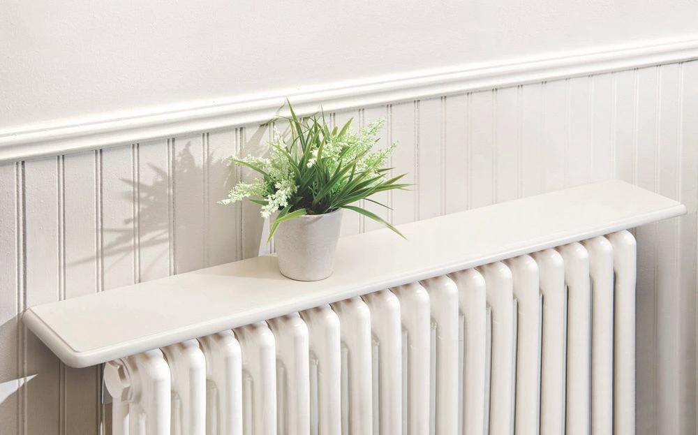 Greenhurst Easy Fit Radiator Shelf Cover 115.5cm Heat Deflect Home - Uncategorized Radiator