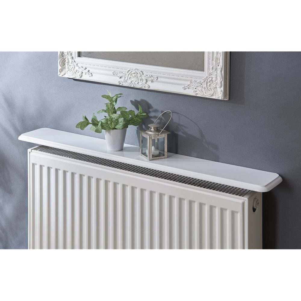 Greenhurst Easy Fit Radiator Shelf Cover 60cm Heat Deflector Home - Uncategorized Radiator