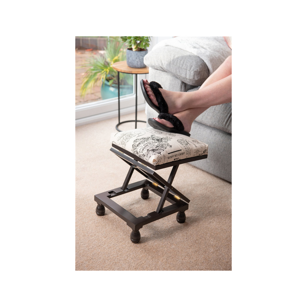 3 Position Footstool - Mahogany by Greenhurst