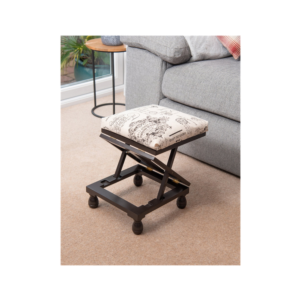 3 Position Footstool - Mahogany by Greenhurst