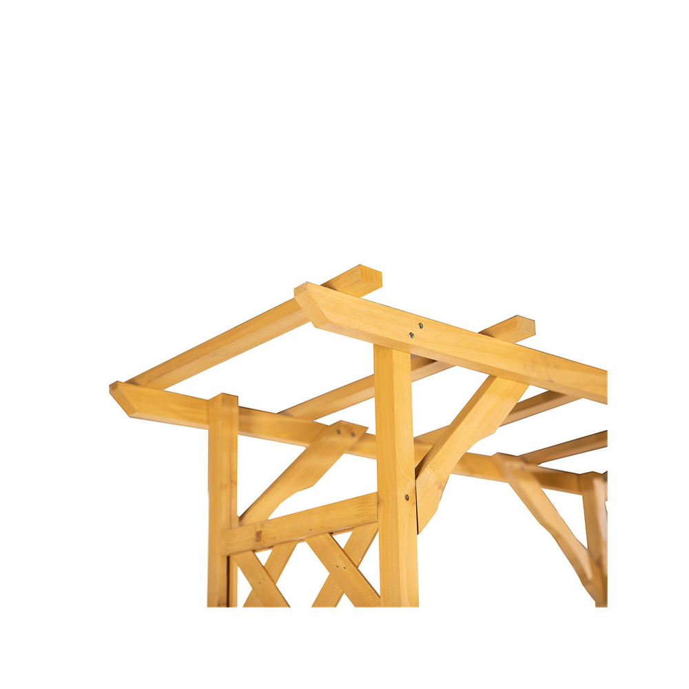 Greenhurst Timber Wooden Arch and Planters Garden - Uncategorized Garden Storage