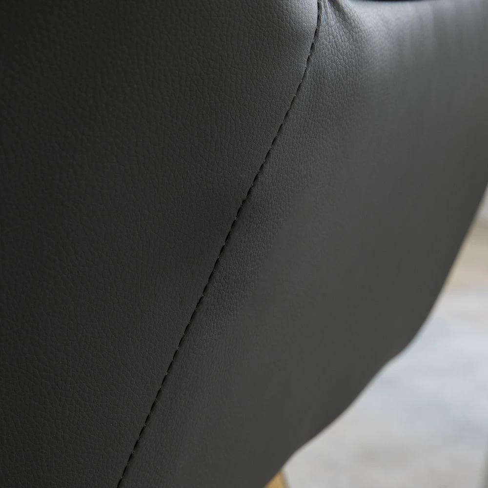 Accent Chairs Velvet Armchairs for Living Room and Bedroom Light Grey by HOMCOM
