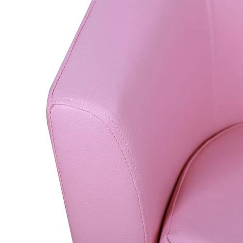 HOMCOM Kids Mini Sofa Children Armchair with Ottoman for Bedroom Playroom Pink by HOMCOM