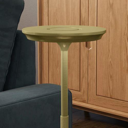 HOMCOM LED Cordless Table Lamp with Battery Operated for Bedroom, Gold Tone by HOMCOM
