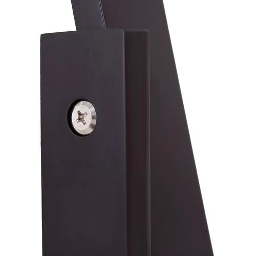 HOMCOM Freestanding Dressing Mirror 148x47cm Adjustable Angle Dark Brown Frame - Mirror