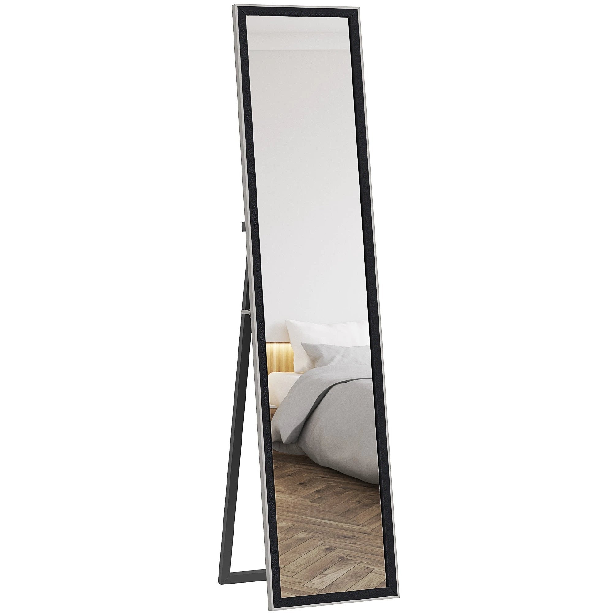 HOMCOM HOMCOM Floor Mirror Wall Mounted Leaning Standing Mirror 37 x 157cm - Mirror