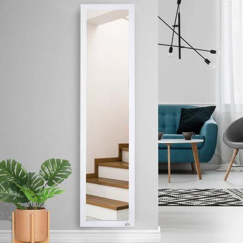 HOMCOM Full Length Mirror, Floor Standing or Wall-Mounted Long Mirror by HOMCOM