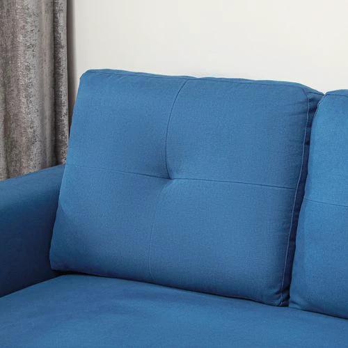HOMCOM 3 Seater Sofa Bed, Convertible Pull Out Sofa with Storage - Sofa Bed
