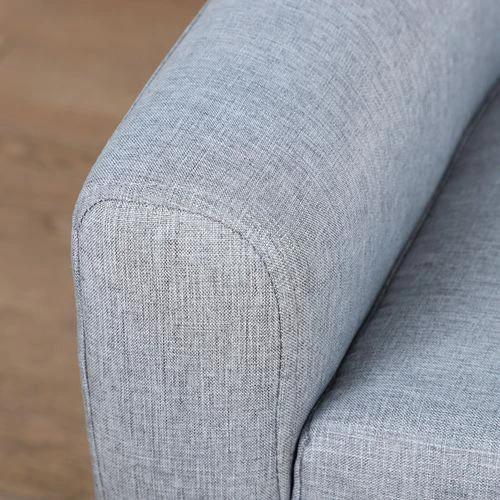 Kids Mini Sofa Children Armchair Seating Chair Bedroom Playroom Furniture Grey by HOMCOM