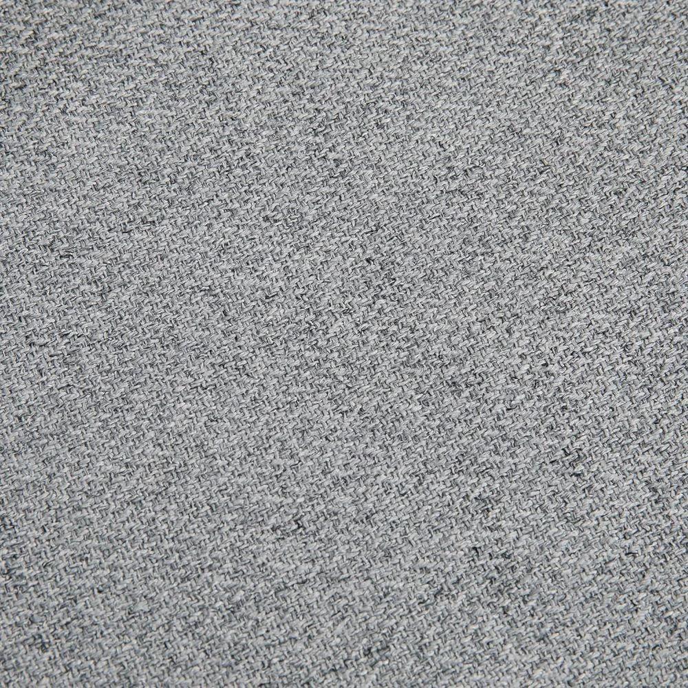 Modern Upholstered One Seater Sofa for Bedroom Living Room Grey by HOMCOM